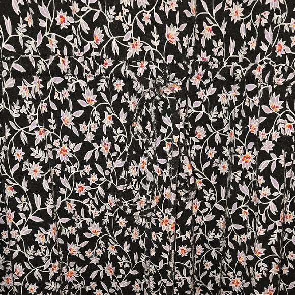 a.n.a Black and White Flutter Sleeve Midi Dress - Picture 3 of 5